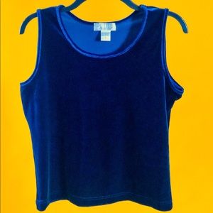 Velvet Blue Tank